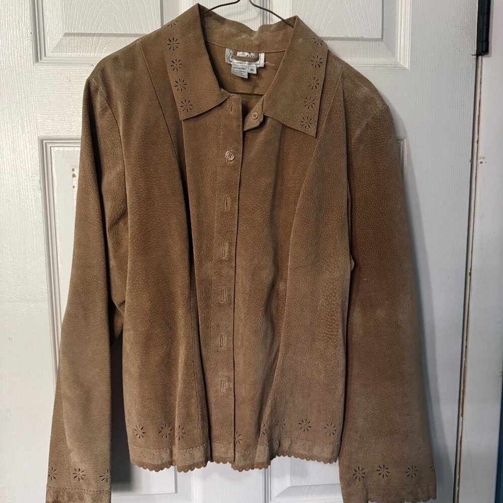 Genuine Leather Western Jacket - image 1